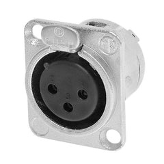 Neutrik XLR 3 broches femelle châssis Socket NC3FDL1