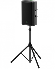2x Mackie Thrash215 15" Active PA Speaker 1300W inc tripod speaker stand