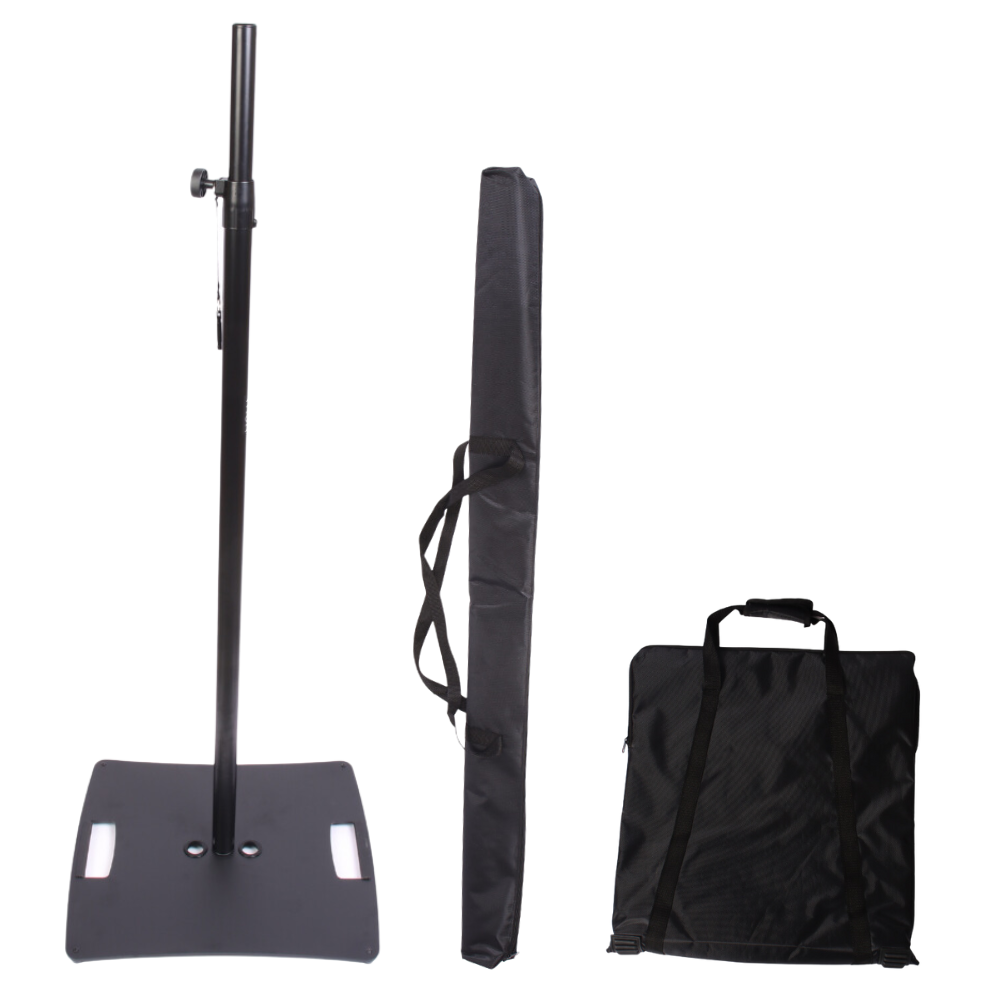 Thor Stand Thor SPS006 Heavy Duty Speaker Lighting Stand XL Square Base 2.4M ...