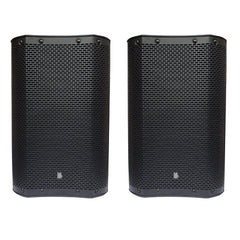 2x BishopSound Orion 8" Active DSP 300w RMS Full Range Speaker With DSP and TWS Stereo Bluetooth