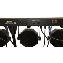 2x Kam Partybar LED-Beleuchtungssystem inkl. Tragetaschen + Fußschalter