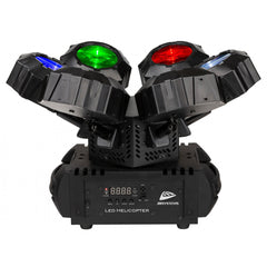JB Systems LED HÉLICOPTÈRE Lumière à effet disco 6x RGBW LED Lumière rotative DMX
