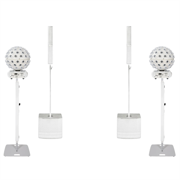 dB Technologies ES503 White Event Wedding DJ Package – Complete Sound & Lighting Bundle