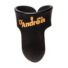 D'andrea Large Finger Picks Black - 12pc