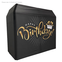 Equinox Happy Birthday Design Lycra For DJ Booth