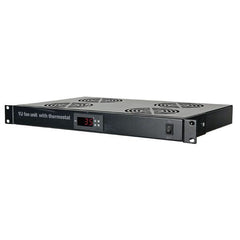 DAP 1U Fan Rackmount Server Rack Thermostatic