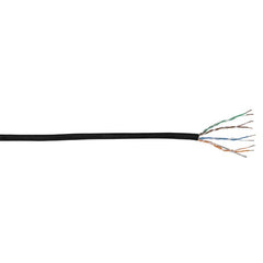 DAP CAT5e U/UTP Lan Cable - Black Dispenserbox 305m