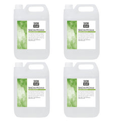 4x ShowGear Snow/Foam Concentrate 5L  - Makes 200 Litres Snow Fluid