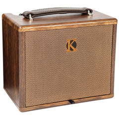 Kinsman 25 W Akustikverstärker Netz-/Batteriebetrieb Bluetooth Wood Busker PA