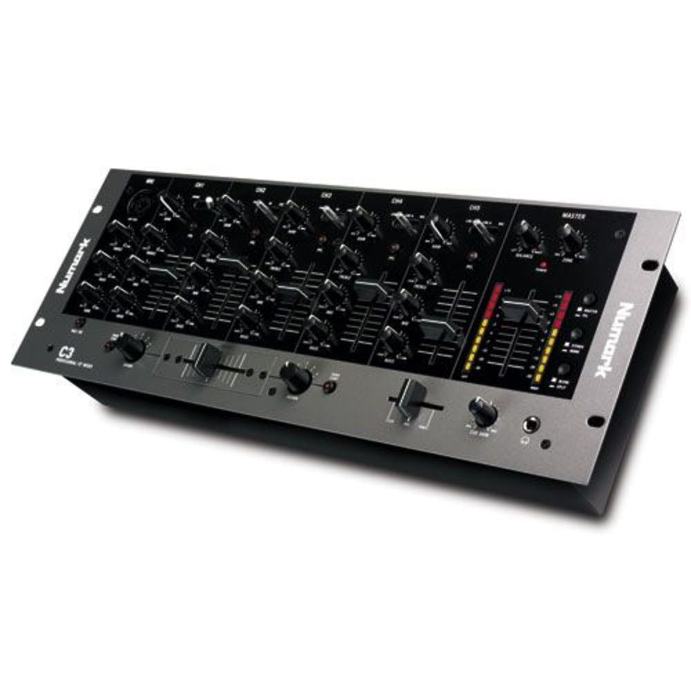 Numark Mixing Numark C3 USB DJ Mixer Rackmount 5CH Disco Mixing Desk *Record to Lapt ...