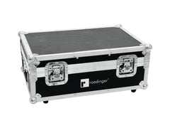 Roadinger Flightcase 4X Akku Tl-3 Trusslight Quickdmx mit Ladefunktion