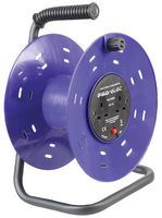 Pro Elec 2-Gang-Kabeltrommel aus Kunststoff, leer, 280 mm