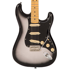 Vintage V6 Electric Guitar Maple - Silver Burst