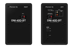 Pioneer DM-40D-BT Paire de moniteurs de studio actifs Bluetooth (Noir)