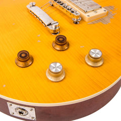 Vintage V100 Icon - Distressed Lemon Drop