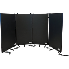 AFX LED DJ Booth Foldable DJ-LEDPANEL Video Facade Wall *B Stock*