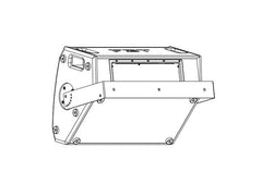 FBT VN-U 115M Directional Wall Mount for FBT Ventis 115M Series Monitors, Horizontal