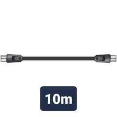 AV:Link fiche coaxiale RG6 vers câble de prise 10,0 m