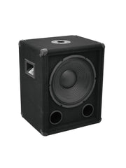 2x Omnitronic BX-1250 Passiv-Subwoofer-Bassbehälter 12" 600W