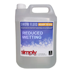 SSL Snow Fluid 5L Reduced Wetting Liquid for Snow Machine (Less Moisture = Less Slips)
