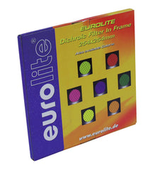 Eurolite Orange Dichroitischer Filter, schwarzer Rahmen, Par-64