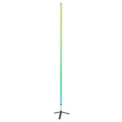 Ibiza Light Magic Color Stick 1.8M Black LED Tube Stick Remote or App Control
