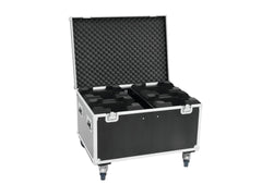 Flightcase 4x TMH-X5 with wheels