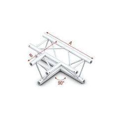 Milos 90� 3 voies horizontales Deco-22 Structure triangulaire