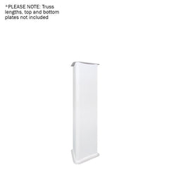 Manchon/chaussette Tri Truss LEDJ blanc 1,0 m