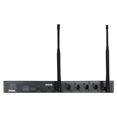 W Audio DQM 600H Quad Radio Microphone Handheld Wireless Mic System CH38