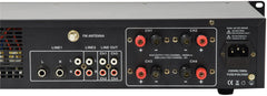 Adastra A4 Dual-Stereo-PA-Verstärker, 4 x 200 W, USB-FM-Tuner, PA-Systemverstärker