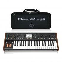Behringer Deepmind 6 True Analog Synthétiseur polyphonique 6 voix avec sac