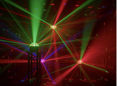 EUROLITE PowerDome 200 RGBW High Power LED Mirrorball Effect