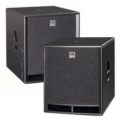 2x HK Audio Premium PRO18SA 18" Active Subwoofer Bass Bin DJ Disco PA