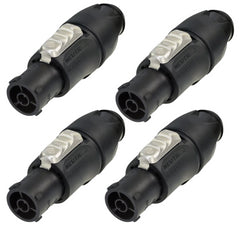 4x connecteur d'alimentation Neutrik NAC3FX-W PowerCON TRUE1 IP65 (16A)