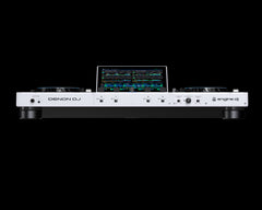 Denon Prime 4+ Standalone 4 Deck DJ Controller, Limited Edition White Finish