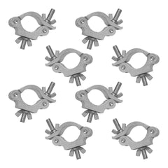 8x Chauvet DJ CLP-15N Narrow Half Coupler Clamp 50mm Truss Rigging