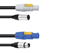 Psso Combi Cable Dmx Powercon/Xlr 1,5M