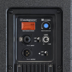 Audiophony Myos10A Aktivlautsprecher 10″ – 700 W RMS mit integriertem DSP