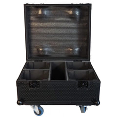 4x ZZip Cold Spark Fountain Effect inc Flightcase