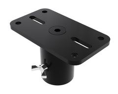 Powerdrive ATPM01 Pole Mount with Type 75 Plate for Poles/ Stands 40kg Black