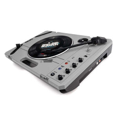 Reloop SPiN Tragbares Plattenspielersystem, Bluetooth, Aufnahme auf USB, DJ, Disco, Vinyl, Scratchen