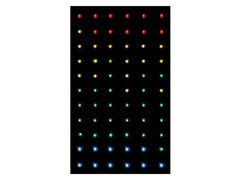 HQ Power DUAL LED STARCLOTH III - 2 X 3 m RGB STARDRAPE AND DJ STARDROP- 2 x 1,22 m RGB