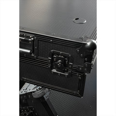 Showgear Portable Z-Style Table DJ Booth Counter Workstation Hybrid Flightcase