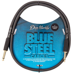 Dean Markley Blue Steel 3ft Speaker Cable 1/4in Str - 1/4in Str