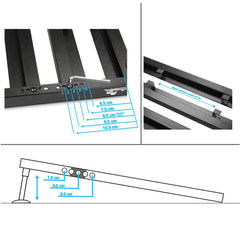 Palmer PEDALBAYA 60 L Lightweight Pedalboard with Protective Softcase 60 cm