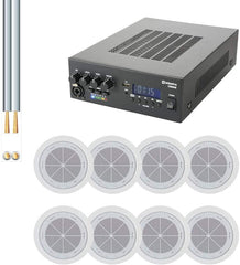 Adastra CM60 Système de haut-parleurs de plafond Bluetooth Système de son HiFi Fond de sonorisation **