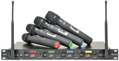Chord QU4 Handheld Quad UHF Wireless System