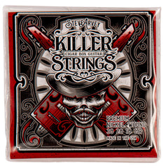Killer Strings For Cigar Box Guitars - Set Of 4 - Light Nickel
