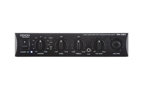 Denon DN280 Zone Amplifier with Microphone Input – Simply Sound